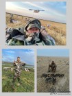 Ветровой махокрыл чучела белолобого гуся "СОЛО",FLOCK DECOYS